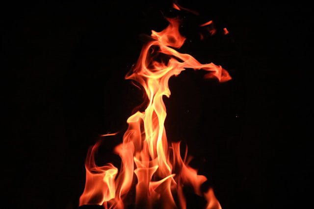 Picture of flames