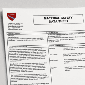 Material Safety Data Sheet Cover